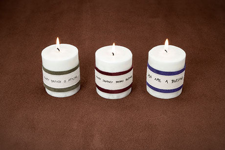 3.5 H x 3 inch diameter candle